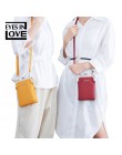 Nowa kolorowa mała torebka na telefon kobieta moda codzienna torba na ramię kobiety skórzana Mini torba Crossbody kurierska tore