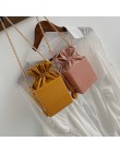 Moda torba ze sznurkami torebki damskie torebki małe klapy damskie torebki kształt pudełka torby Crossbody dla kobiet 2020 Sac A
