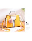 LAN LOU nowa torba na ramię torebki damskie torebki luksusowe torebki damskie torebki projektant wysokiej jakości peeling skórza