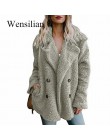 Puszyste pluszowy płaszcz kobiety kurtki zimowe 5XL Plus rozmiar płaszcz Lapel ciepły włochaty kurtki damskie płaszcze z długim 