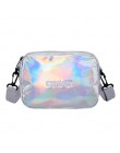 Yogodlns 2020 laser holograficzny plecak haftowane Crybaby list plecak z hologramem zestaw tornister + torba na ramię + penbag 3