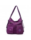 Nylonowy plecak dla kobiet naturalne szkolne torby dla nastolatków dorywczo kobiece styl preppy torby na ramię Mochila Travel Bo