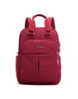 ACELURE z zabezpieczeniem przeciw kradzieży USB Charge nylonowy plecak wodoodporny kobiety plecaki szkolne Bagpack torby szkolne