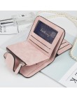 Baellerry 2020 luksusowej marki peeling skórzany portfel kobiet posiadacz karty panie torebka kobiety portfele saszetka typu Clu