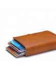 Darmowe grawerowanie Carbon włókno skórzane portfel męski portfel portmonetka małe mini etui na karty Portomonee męski portfel k