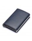 Elegancki minimalistyczny męski portfel skórzany pojemny kieszonkowy modny oryginalny klasyczny