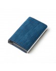 Elegancki minimalistyczny męski portfel skórzany pojemny kieszonkowy modny oryginalny klasyczny
