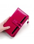 Moda kobiety portfele skórzane damskie portfele z etui na telefon panie torebka Hasp kobiety torebka portfel sprzęgła Cartera Mu