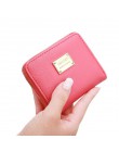 TRANSER panie krótki czarny słynny projekt kobiety mały portfel skórzany posiadacz karty portmonetka zapinana na zamek sprzęgła 