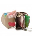 Nowy projekt marki mini portfele damskie torebki Hobo moda portfele na monety ze skóry lakierowanej czerwony i czarny portmonetk