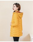 Nowa kolekcja jesień zima kurtki stylowa wiatroszczelna damska parki płaszcz kobieta ciepła bawełniana kurtka płaszcz kobiety pi