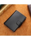 BISI GORO 2020 inteligentny portfel męski futerał na karty rfid stop Aluminium metalowy portfel na karty kredytowe antykradzieżo