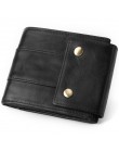 MISFITS oryginalna krowa męskie portfele skórzane kieszonka na monety moda mężczyzna mini torebki damskie portfel etui na karty 