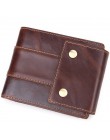 MISFITS oryginalna krowa męskie portfele skórzane kieszonka na monety moda mężczyzna mini torebki damskie portfel etui na karty 