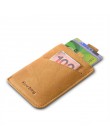 NewBring mała portmonetka z prawdziwej skóry mężczyzn karta kredytowa i etui na identyfikator sława kompaktowy mini torebka gotó