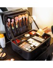 Nowa aktualizacja kosmetyczka o dużej pojemności hot-sprzedaży profesjonalna torba podróżna kosmetyczka na produkty do makijażu