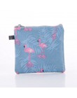 Cartoon Flamingo torba na kosmetyki Travel Zipper Make Up Bath Organizer kosmetyczka kosmetyczka Wash Beauty Women
