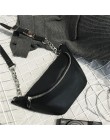 Modny łańcuszek PU Lychee skórzany piterek w talii torba banka wodoodporny kradzież kobiet na spacery zakupy z paskiem na brzuch