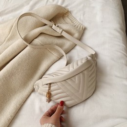 Dorywczo torba na klatkę piersiową dla kobiet 2020 Crossbody torby Tassel torba na ramię kobieta moda torebki i portmonetki tali