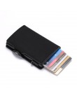 BISI GORO 2020 Unisex karta rfid portfel z uchwytem Vintage portfel na karty Slim Pop Up biznes portfel karta antykradzieżowa Dr