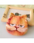 Kot kreskówkowy torebka na monety dzieci portfel zamek pies dziewczyny torebka 3D drukuj ładny portfel dzieci mała portmonetka M