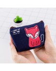 UOSC portmonetki damskie portfele małe Cute Cartoon zwierząt posiadacz karty futerał na klucze worki na pieniądze dla dziewczyne