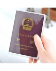 Okładka na paszport etui na karty podróżne wodoodporne etui na paszport przezroczysta karta pcv portfel etui na karty kredytowe 