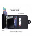 BISI GORO 2020 portfel na karty etui ID metalowe etui na karty kredytowe z RFID Vintage Business 2 aluminiowy portfel na kartę k