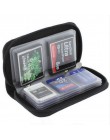 Nowe pamięci pudełko na karty portfel Case Bag Holder SD Micro Mini 22 gniazda dla aparat telefon