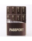 22 Style moda styl europejski 3D etui na paszport PU paszport podróże pokrywy skrzynka, 14*10cm karty i etui na identyfikator 1p