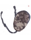 1 sztuk EDC Mini etui na klucze uchwyt mężczyźni portmonetki etui wojskowe torba wojskowa mały kieszonkowy brelok etui z suwakie