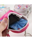 Cartoon Tassel Mini Back Pack moneta torebka kobiety słuchawki słuchawki portmonetka etui dla dzieci brelok do kluczy z jednoroż
