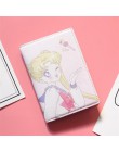 5 stylów moda Cute Cartoon okładka na paszport kobiety PU Leather Travel Sailor-Moon etui na paszport etui na karty etui na iden