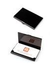 Aelicy kreatywne etui na wizytówki ze stali nierdzewnej uchwyt aluminiowy metalowa obudowa kredyt mężczyźni wizytownik na karty 
