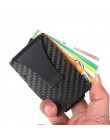 Mężczyźni kobiety etui na karty kredytowe Anti Protect blokowanie portfel rfid przenośny identyfikator posiadacza karty klip Por