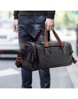 2020 nowy dorywczo PU skórzany podróżny worek marynarski o dużej pojemności torby podróżne mężczyźni Messenger torebki