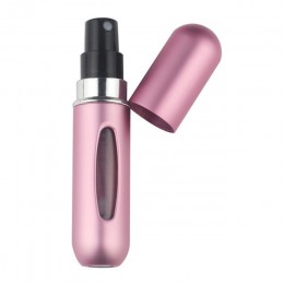 Moda Mini butelka perfum wielokrotnego napełniania puszki sprężone powietrze dolna pompa perfumy atomizacja do podróży 5ml potrz