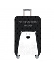Lipiec SONG zagęścić walizki pokrywy ochronne na 18-32 Cal walizka bagaż podróżny torba wózek elastyczny pokrowiec na bagaż