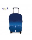 TRIPNUO czerwona obudowa z motywem czaszki na walizkę elastyczność podróżna osłony bagażowe elastyczne akcesoria podróżne pokrow