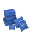 RUPUTIN 6 sztuk/zestaw bagaż organizator podróży torby wodoodporny projekt pakowanie organizator torby podróżne ubrania akcesori