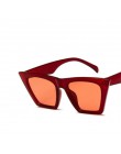 2019 nowe okulary przeciwsłoneczne marki kwadratowe okulary spersonalizowane oczy kota kolorowe okulary przeciwsłoneczne trend u