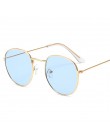 LeonLion 2019 klasyczna mała ramka okrągłe okulary kobiety/mężczyźni marka projektant aluminiowe lustrzane okulary przeciwłonecz
