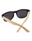 Bambusowe okulary przeciwsłoneczne mężczyźni kobiety gogle podróżne okulary przeciwsłoneczne Vintage drewniane nogi okulary moda