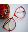 Imwete optyczne przezroczyste okulary damskie okulary dla krótkowzrocznych ramek metalowe okulary przezroczyste klosze damskie o