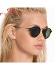 Psacss okulary przeciwsłoneczne damskie/męskie 2019 Vintage okrągłe okulary przeciwsłoneczne wysokiej marka jakości okulary prze