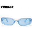 YOOSKE okulary przeciwsłoneczne Cat Eye kobiety moda marka projektant prostokąt okulary przeciwsłoneczne damskie Vintage cukierk