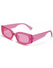 YOOSKE okulary przeciwsłoneczne Cat Eye kobiety moda marka projektant prostokąt okulary przeciwsłoneczne damskie Vintage cukierk