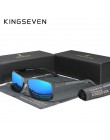 KINGSEVEN 2020 męskie okulary aluminium magnezu spolaryzowane do jazdy lustrzane dla mężczyzn/kobiet UV400 óculos
