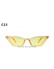 14 kolorów marka projekt nowy europejski amerykański kocie okulary okulary przeciwsłoneczne damskie okulary w stylu retro przezr