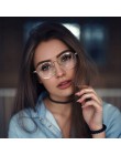 Niebieskie lekkie oprawki okularów komputerowe okulary okulary okrągłe przezroczyste damskie okulary damskie ramki 2018 oprawki 